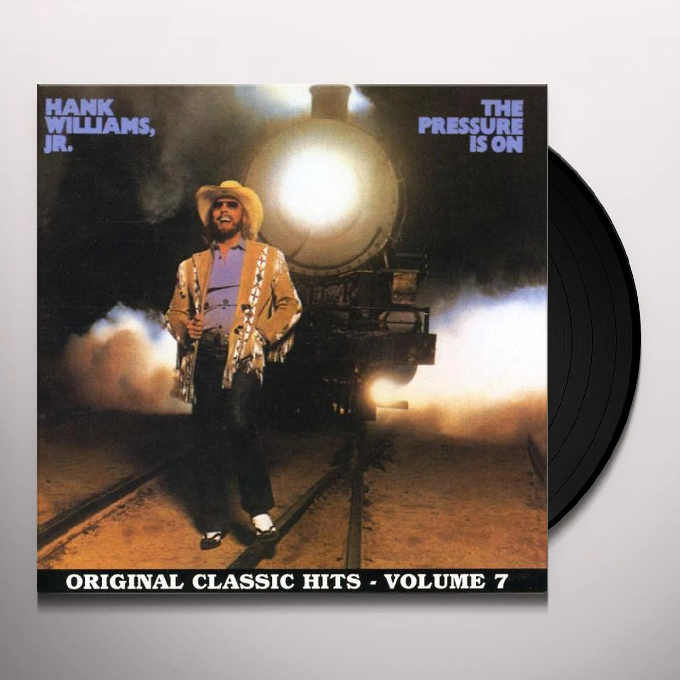 Hank Williams, Jr. PRESSURE IS ON Vinyl Record