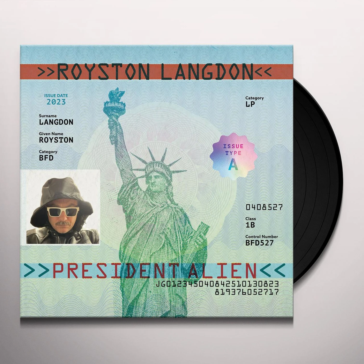 Royston Langdon PRESIDENT ALIEN Vinyl Record
