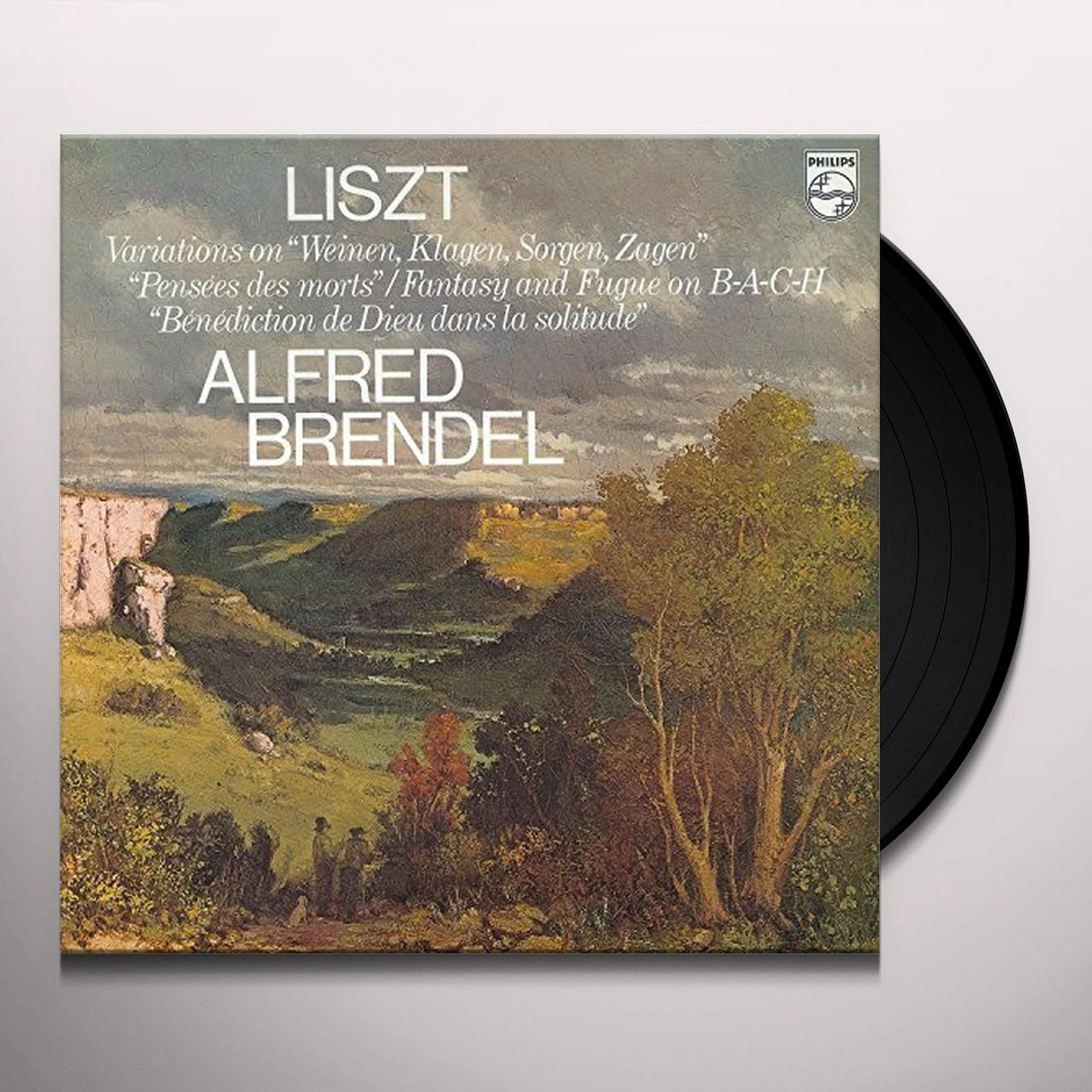 Alfred Brendel  Liszt: Fantasia And Fugue On Bach/Variations On Weinen Klagen Vinyl Record