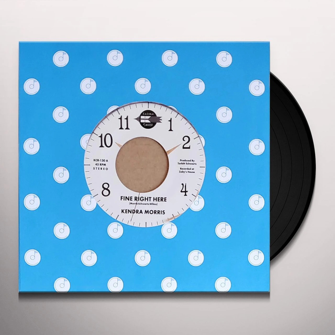 Kendra Morris FINE RIGHT HERE / BIRTHDAY SONG Vinyl Record