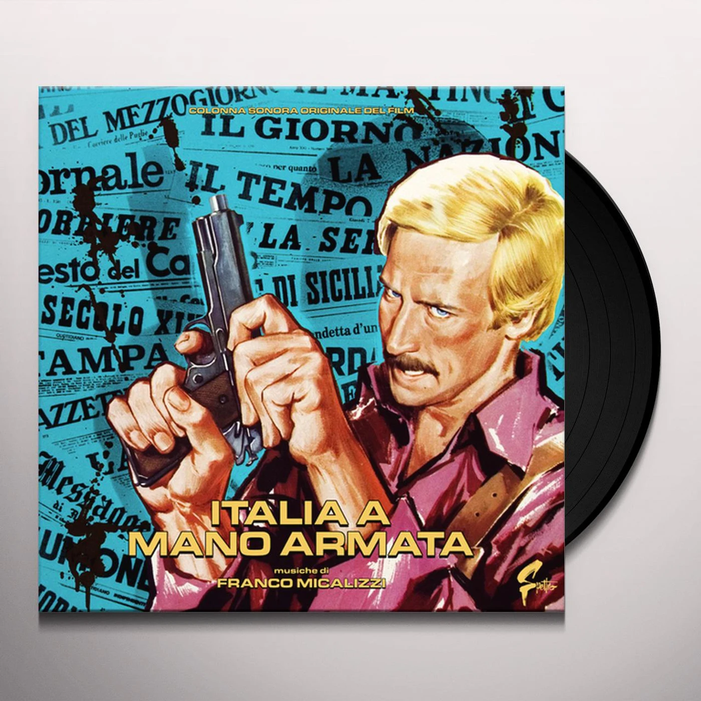 Franco Micalizzi Italia A Mano Armata Vinyl Record