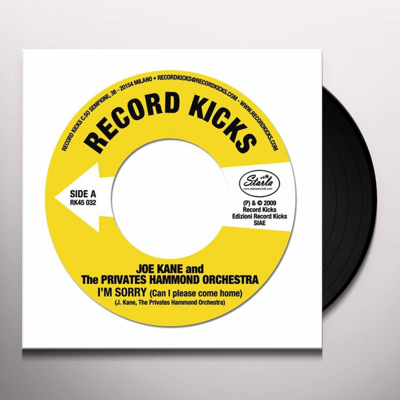 The Privates Hammond Orchestra Im Sorry (Can I Please Come Home) Vinyl Record