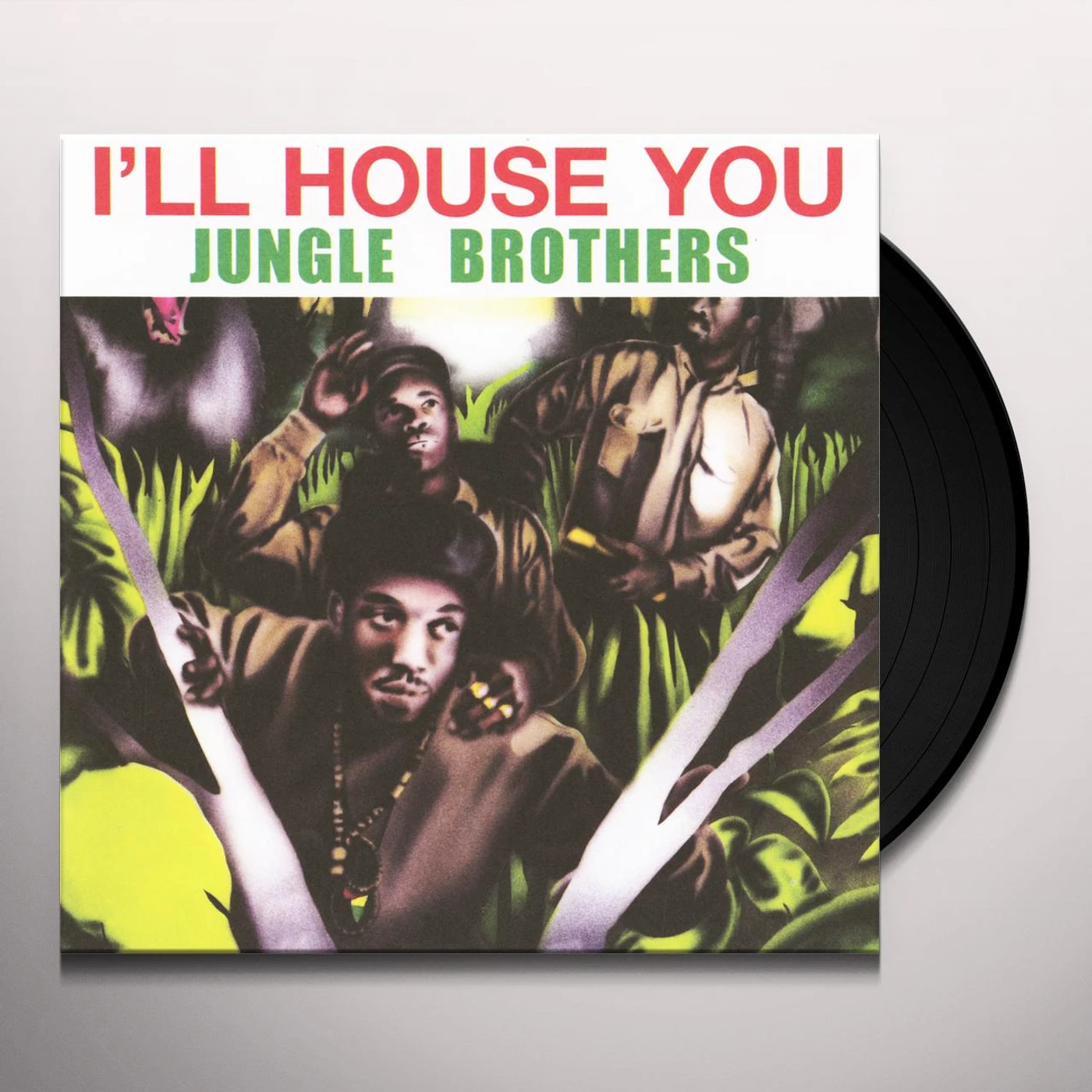 Jungle Brothers I'll House You / On The Run Vinyl Record
