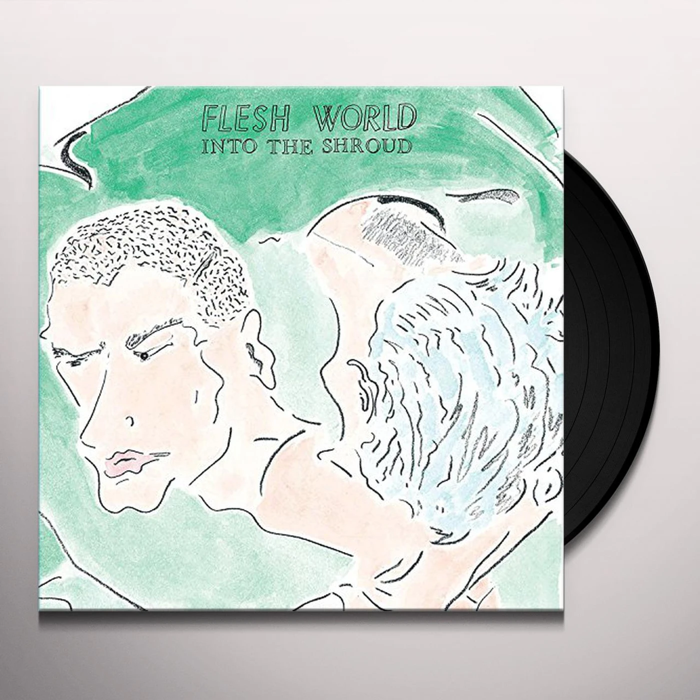 Flesh World Into the Shroud Vinyl Record