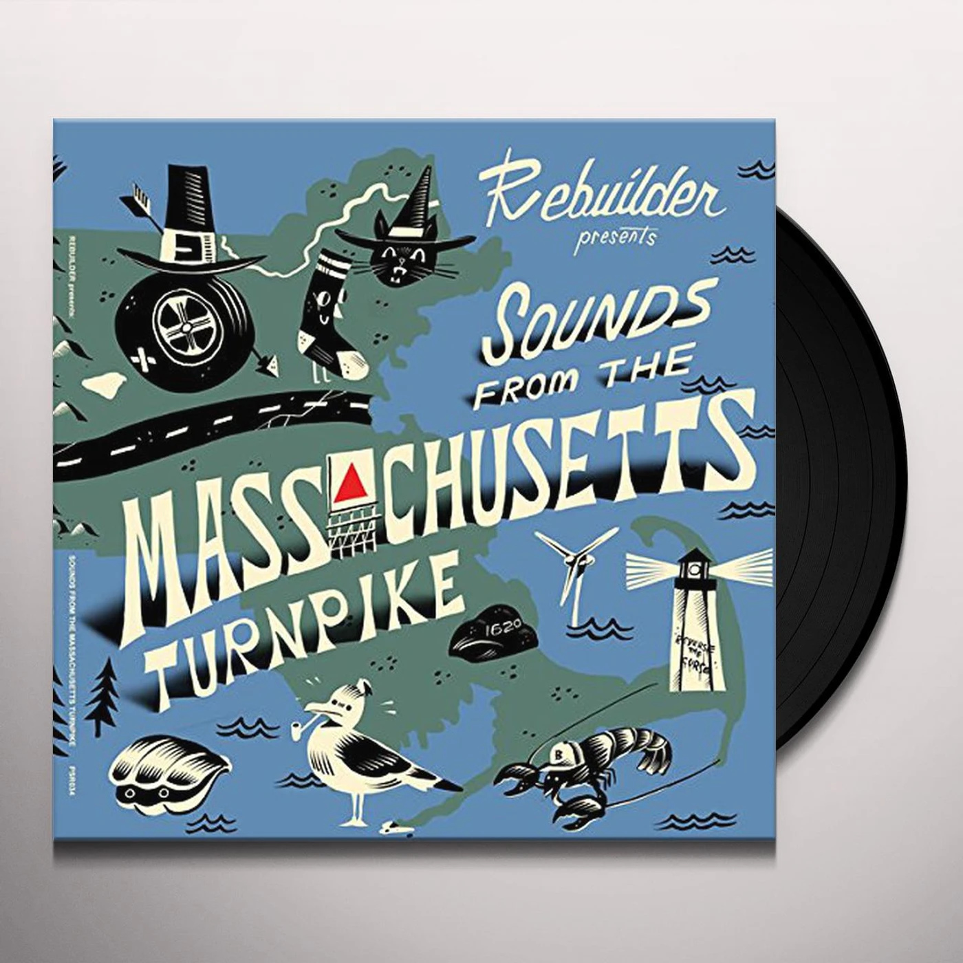 Rebuilder Sounds from the Massachusetts Turnpike Vinyl Record