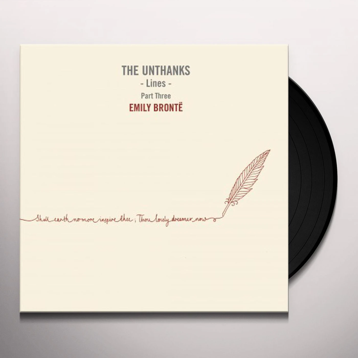 The Unthanks LINES PART THREE: EMILY BRONTE Vinyl Record