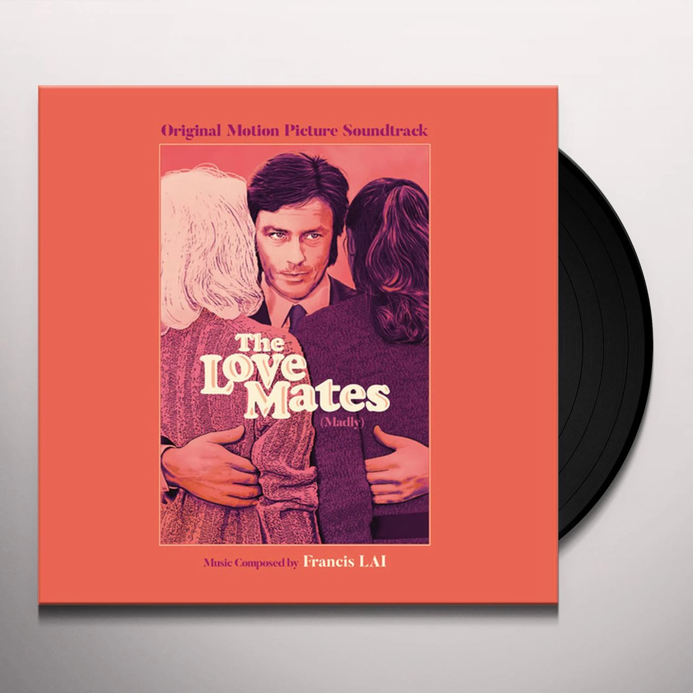 Francis Lai LOVE MATES (MADLY) / Original Soundtrack Vinyl Record