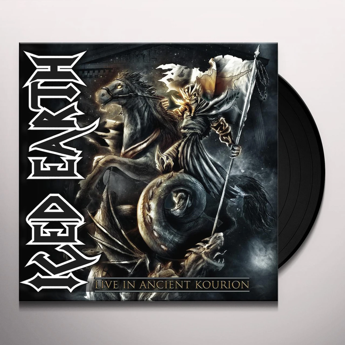 Iced Earth Live In Ancient Kourion Vinyl Record