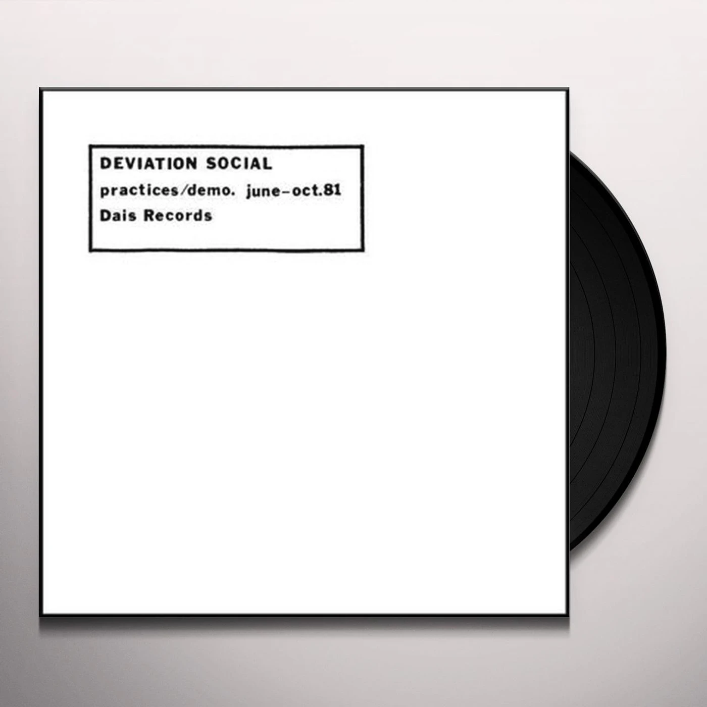 Deviation Social Practices/Demo. June-Oct. 81 Vinyl Record