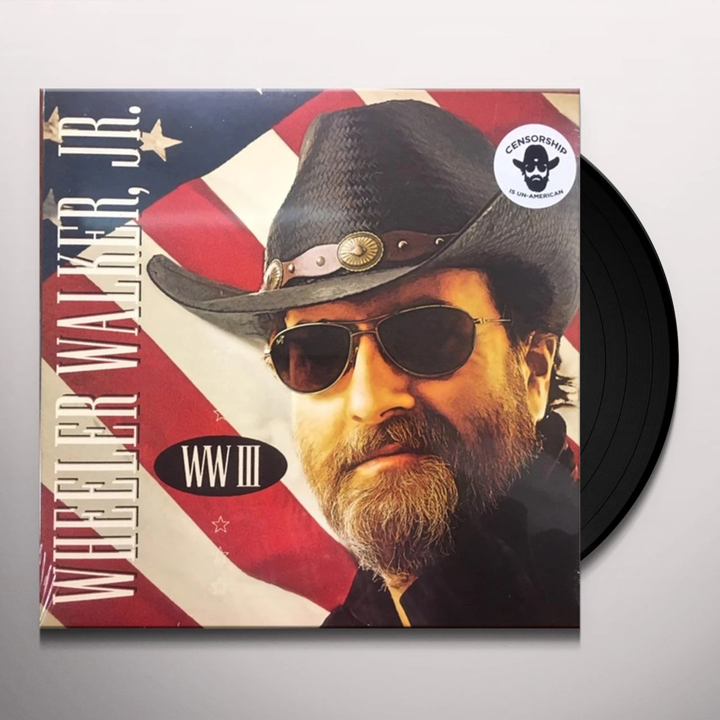 Wheeler Walker Jr. WW III Vinyl Record