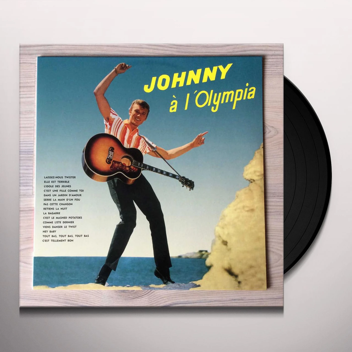 Johnny Hallyday JOHNNY A L'OLYMPIA Vinyl Record