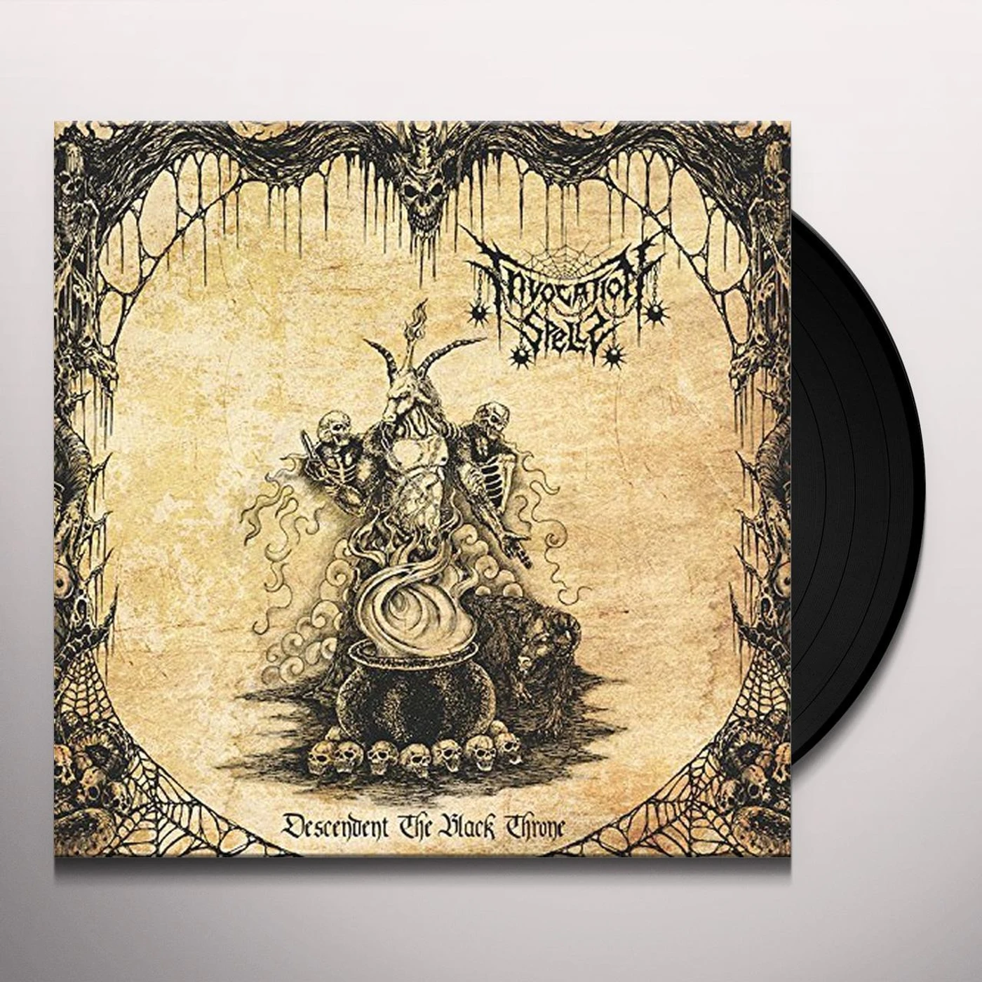 Invocation Spells Descendent the Black Throne Vinyl Record