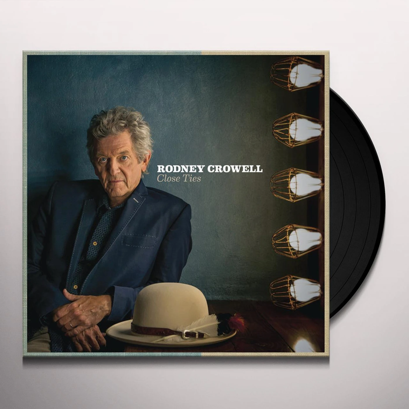 Rodney Crowell Close Ties Vinyl Record