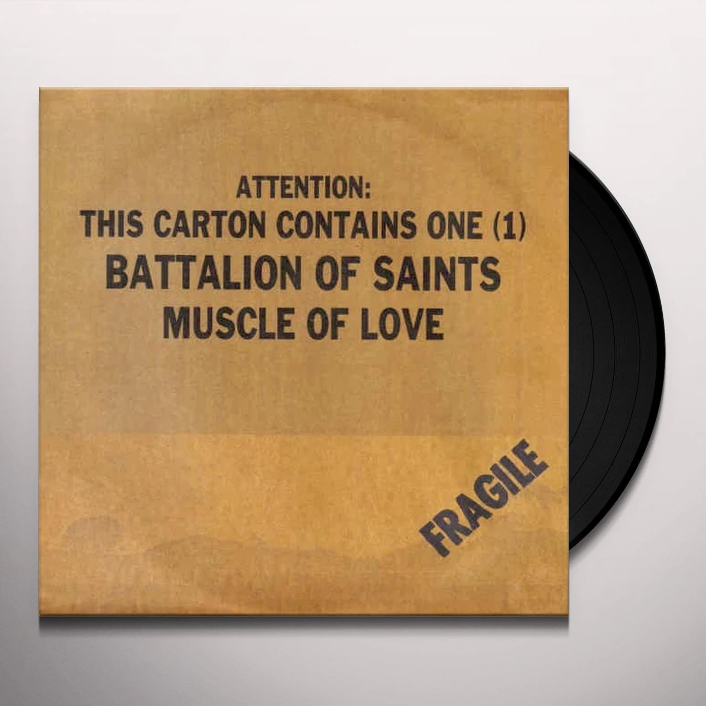 Battalion Of Saints MUSCLE OF LOVE / I DON'T KNOW Vinyl Record