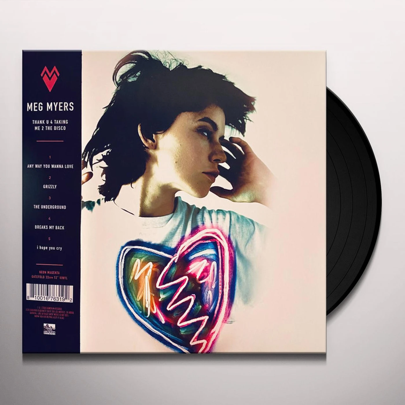 MEG MYERS THANK U 4 TAKING ME 2 THE DISCO I'D LIKE 2 GO HOME Vinyl Record