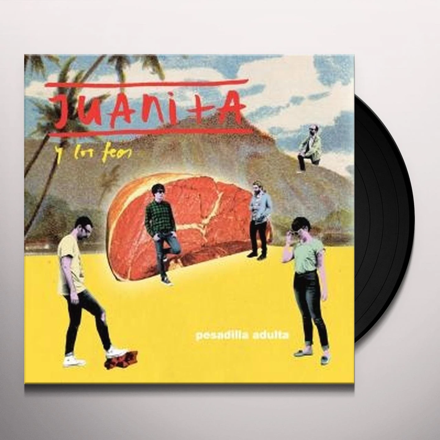 Juanita Y Feos PESADILLA ADULTA Vinyl Record - w/CD