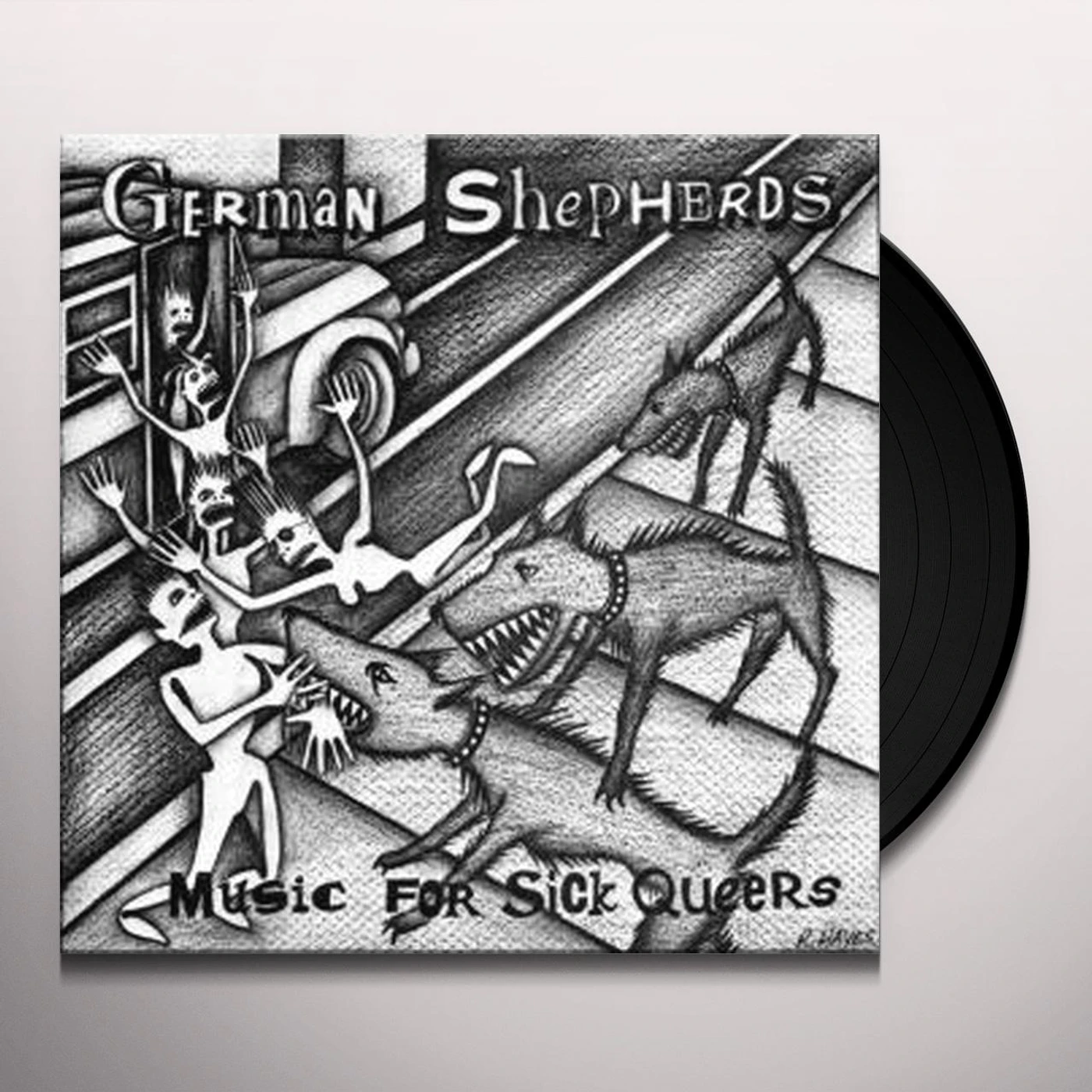 German Shepherds Music for Sick Queers Vinyl Record