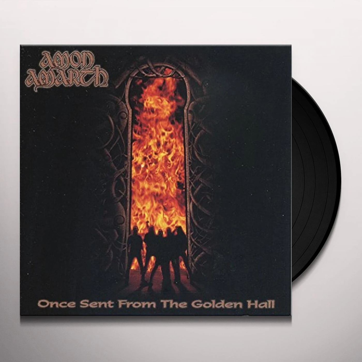 Amon Amarth ONCE SENT FROM THE GOLDEN HALL (180G/BLACK VINYL) Vinyl Record