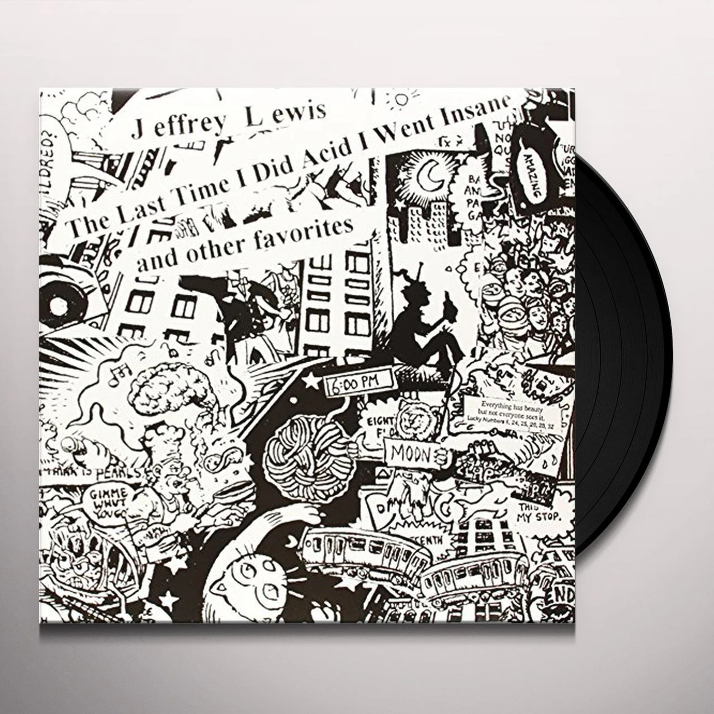 Jeffrey Lewis LAST TIME I DID ACID I WENT INSANE Vinyl Record