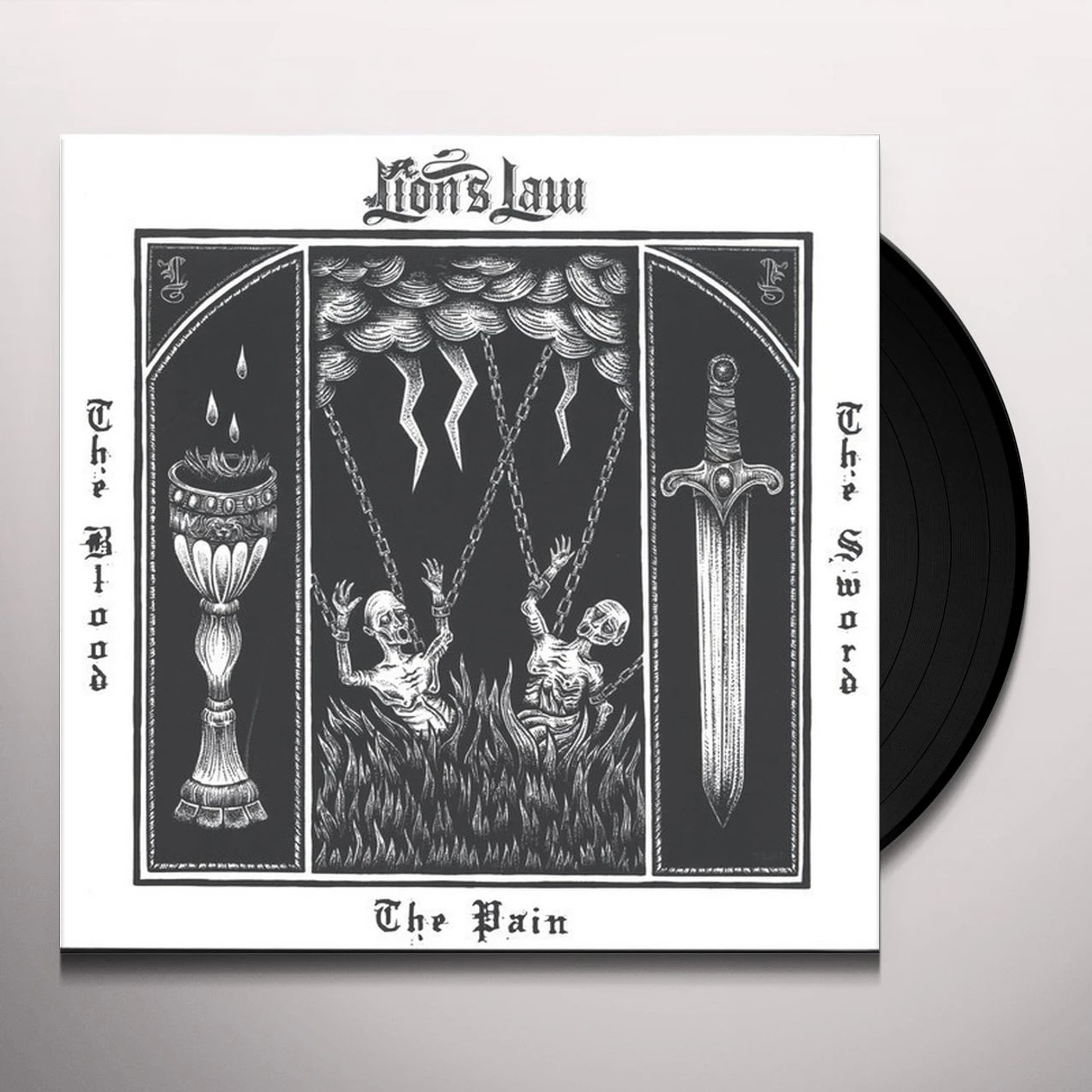 Lion's Law PAIN, THE BLOOD, & THE SWORD Vinyl Record