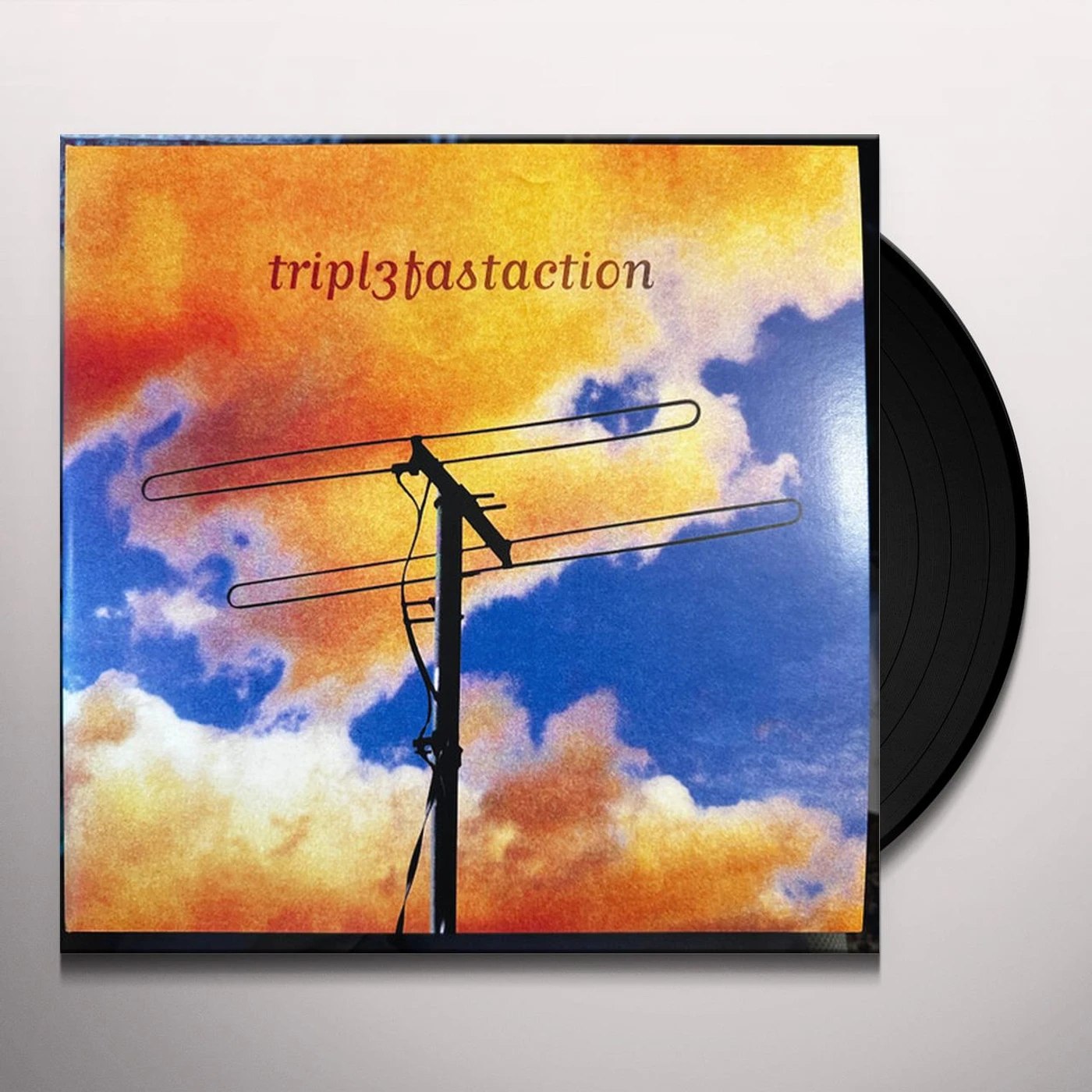 Triple Fast Action BROADCASTER Vinyl Record