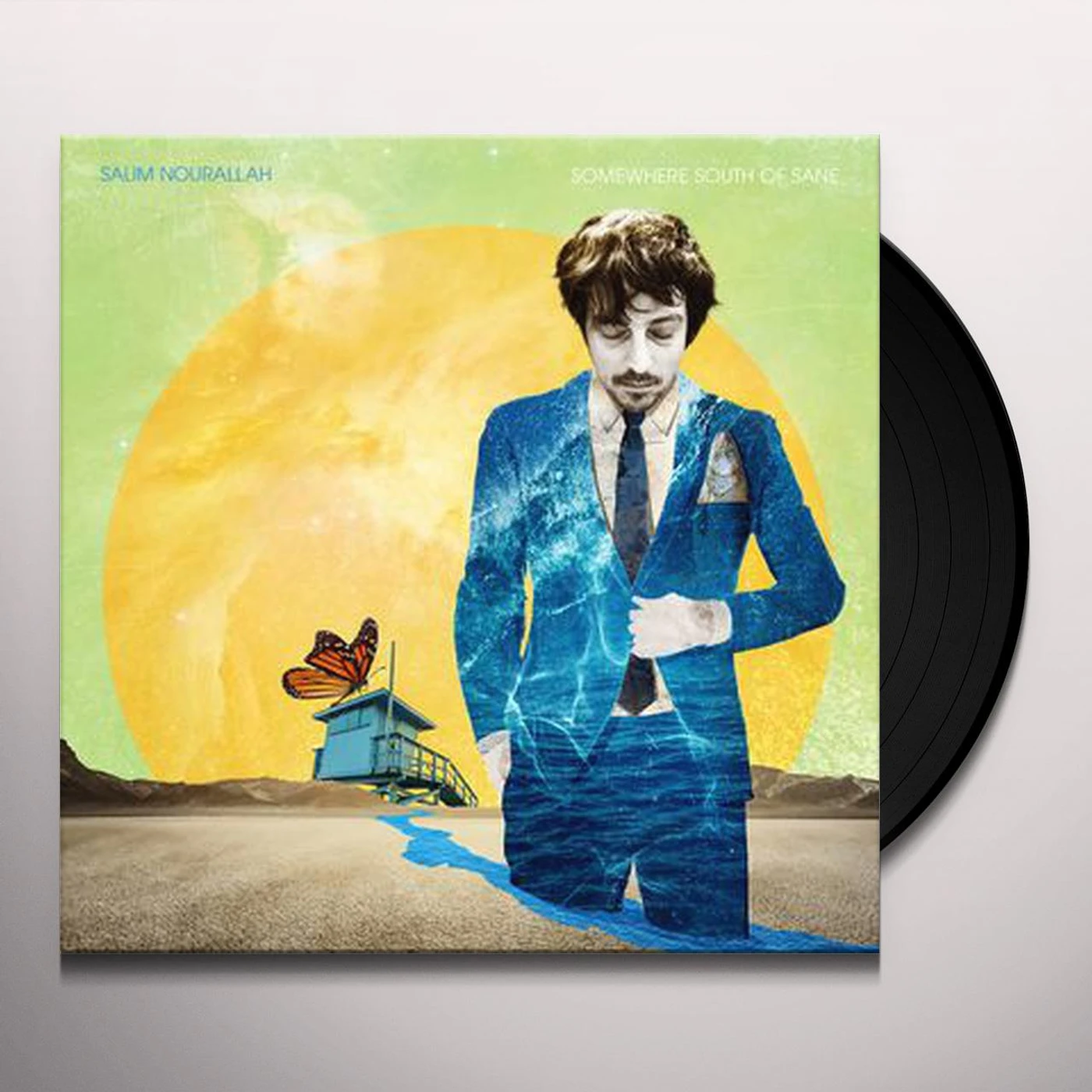 Salim Nourallah SOMEWHERE SOUTH OF SANE Vinyl Record
