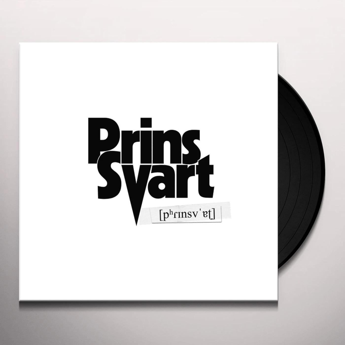 Prins Svart Vinyl Record