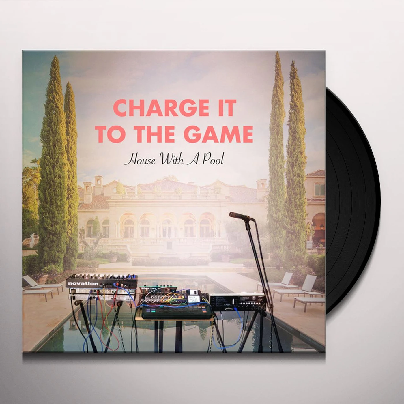 Charge It to the Game House with a Pool Vinyl Record
