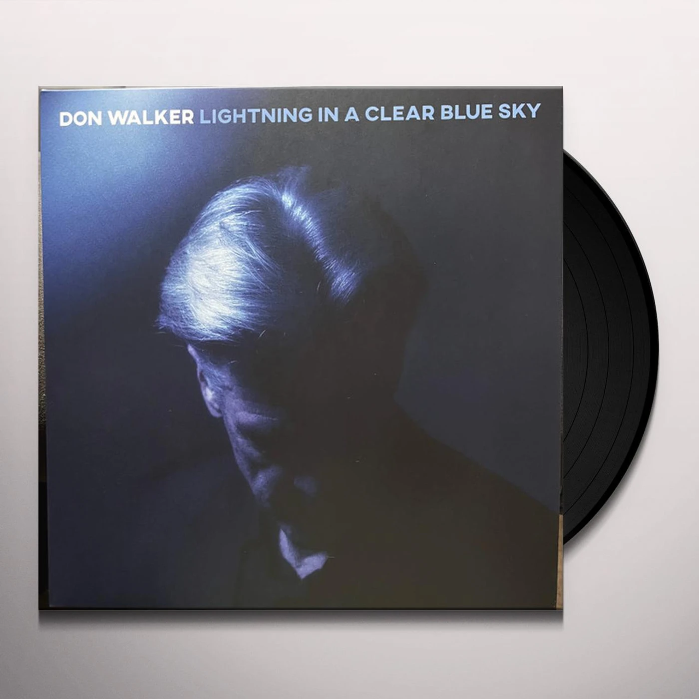 Don Walker LIGHTNING IN A CLEAR BLUE SKY Vinyl Record