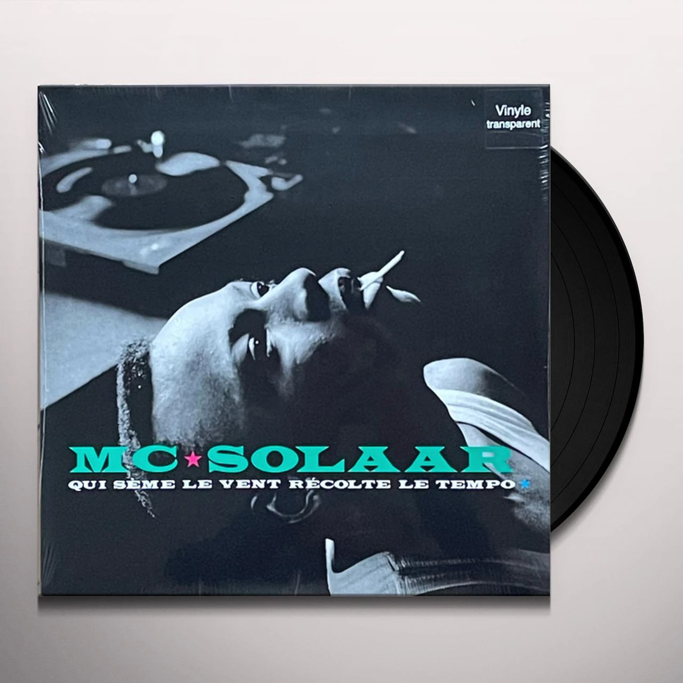 MC Solaar QUI SEME LE VENT RECOLTE LE TEMPO Vinyl Record