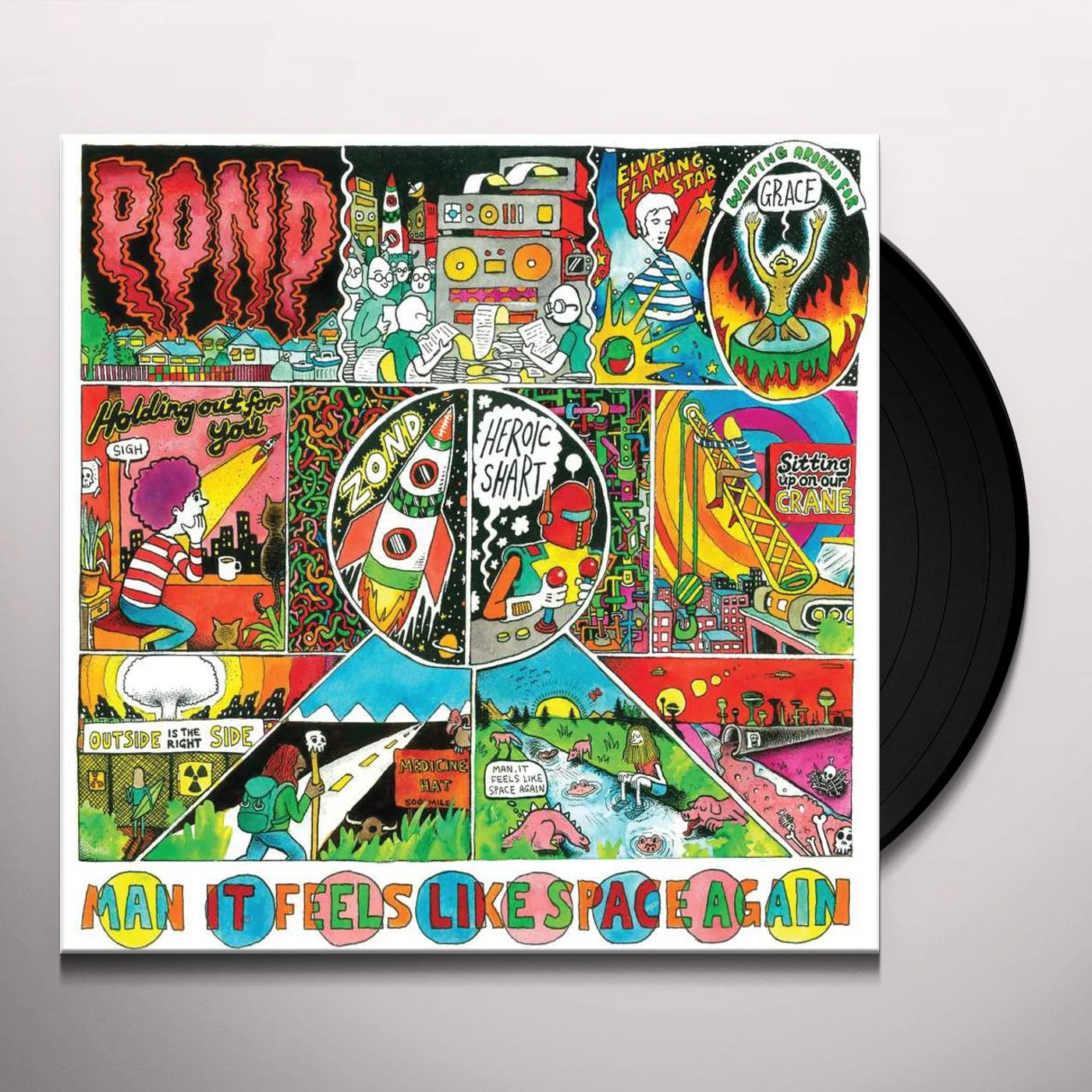 Pond Man It Feels Like Space Again (LP) Vinyl Record