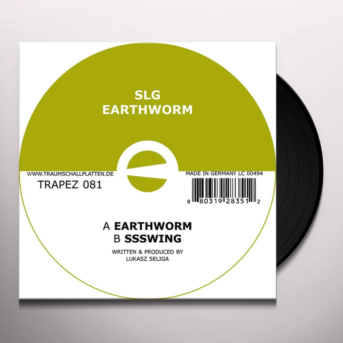 Slg Earthworm Vinyl Record