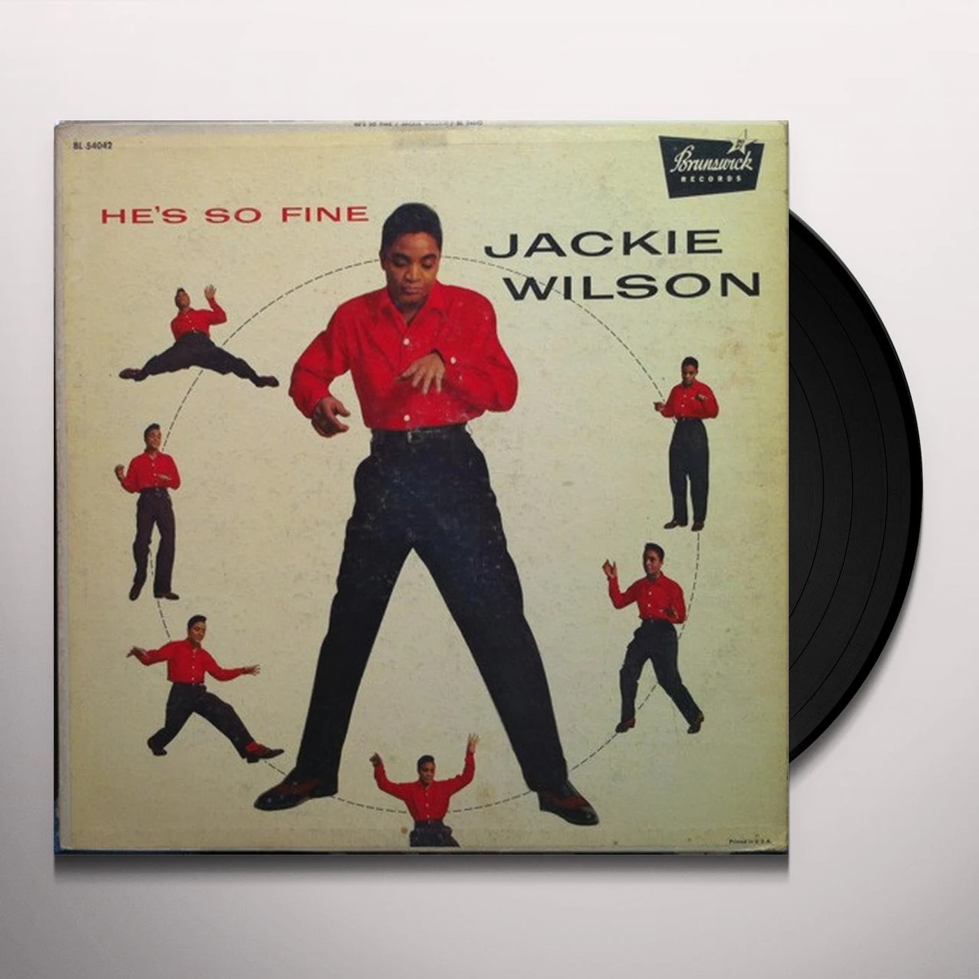 Jackie Wilson HE'S SO FINE Vinyl Record