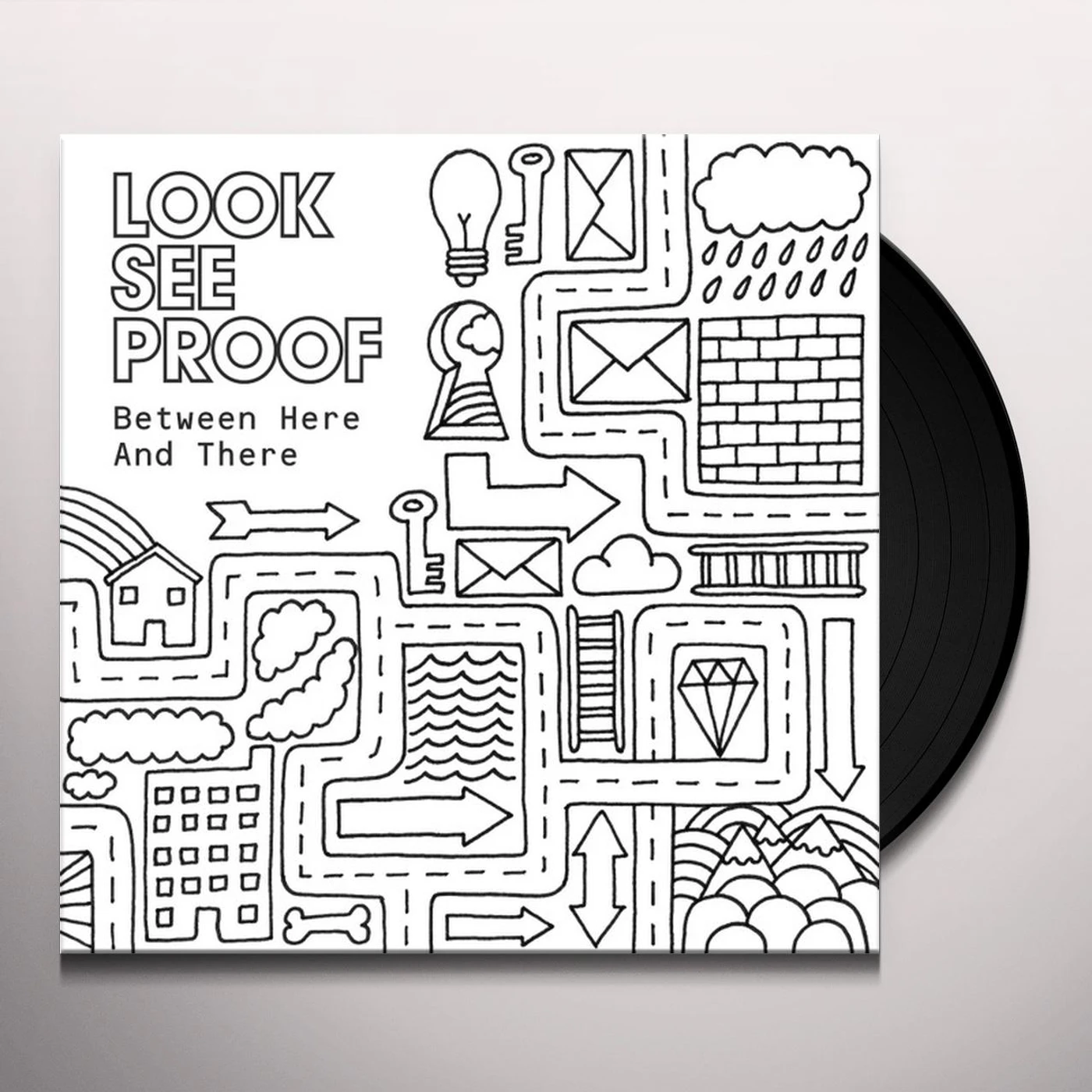 Look See Proof Between Here And There Vinyl Record