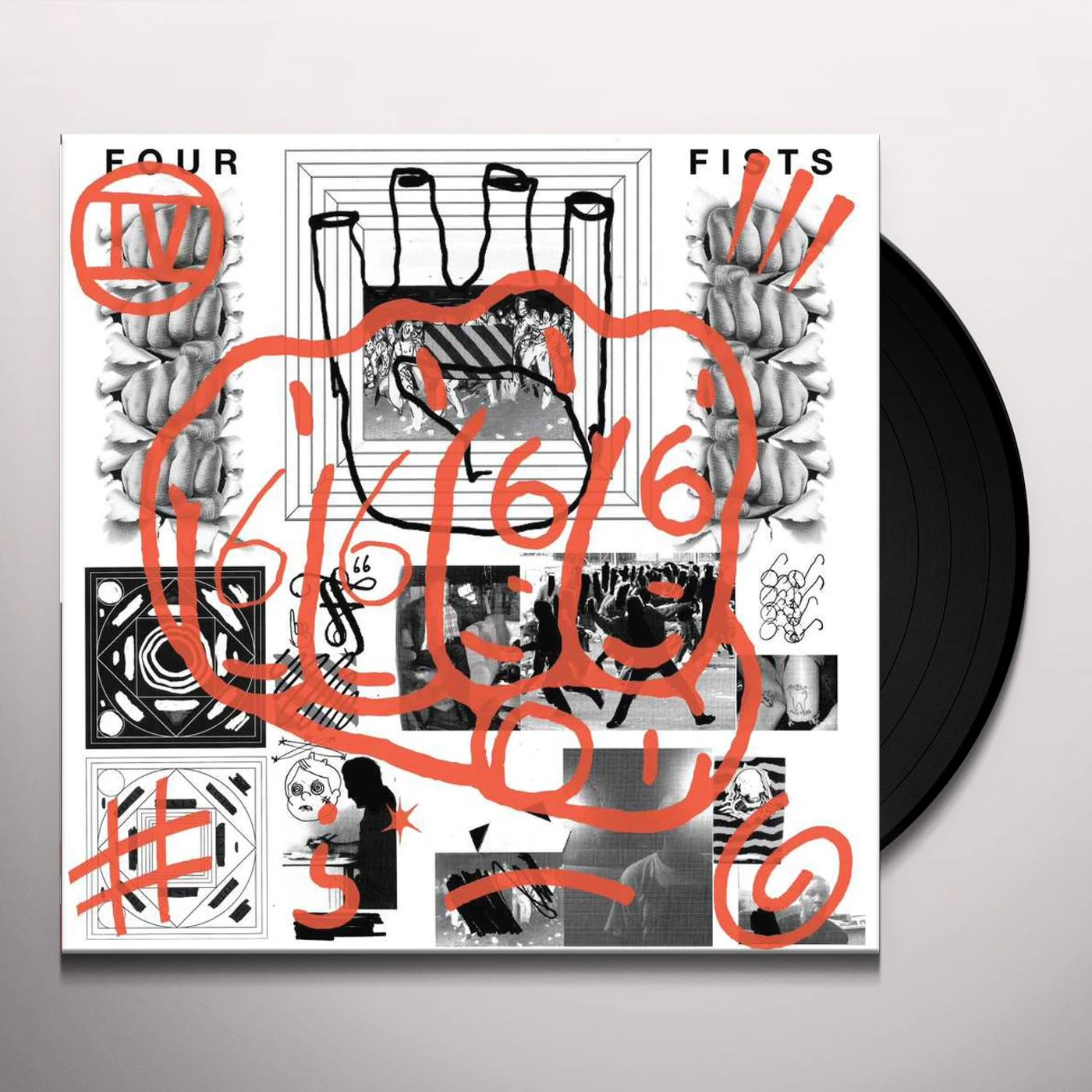 Four Fists MMMMMHMMMMM / PLEASE GO Vinyl Record