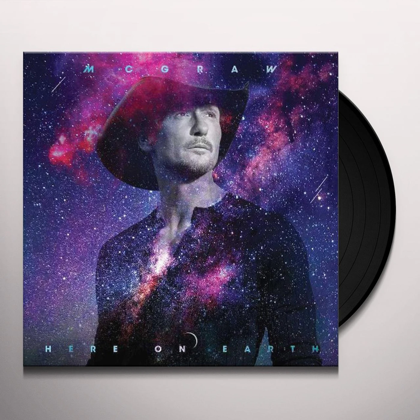 Tim McGraw HERE ON EARTH (2LP) Vinyl Record