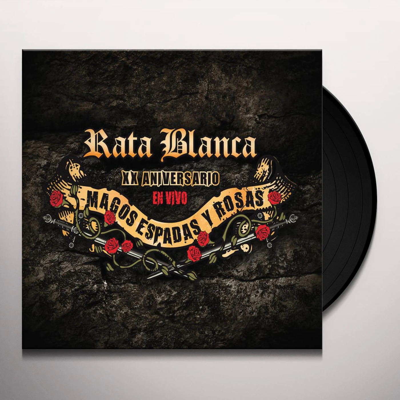 Rata Blanca XX ANIVERSARIO: MAGOS ESPADAS Y ROSAS (EN VIVO) Vinyl Record