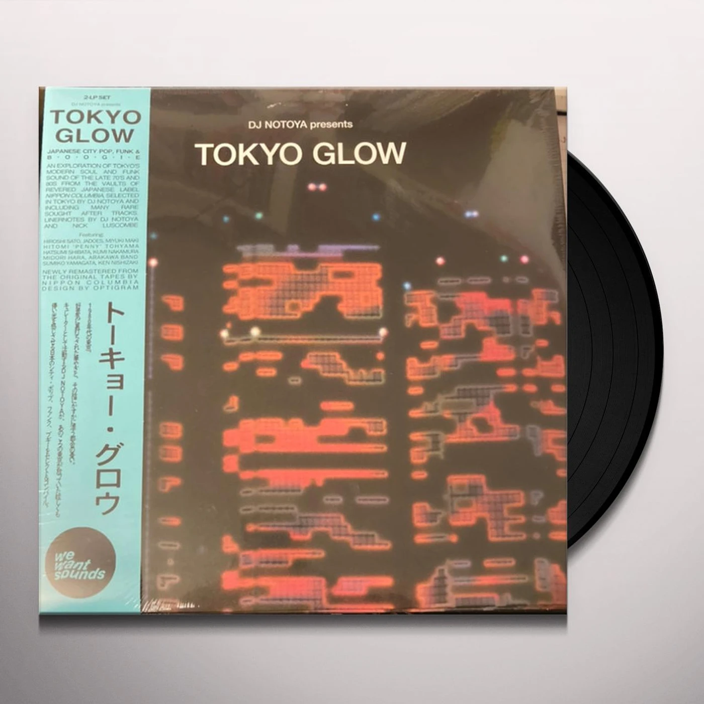 Various Artists  TOKYO GLOW - JAPANESE CITY POP, FUNK & BOOGIE SELECTED BY DJ NOTOYA Vinyl Record