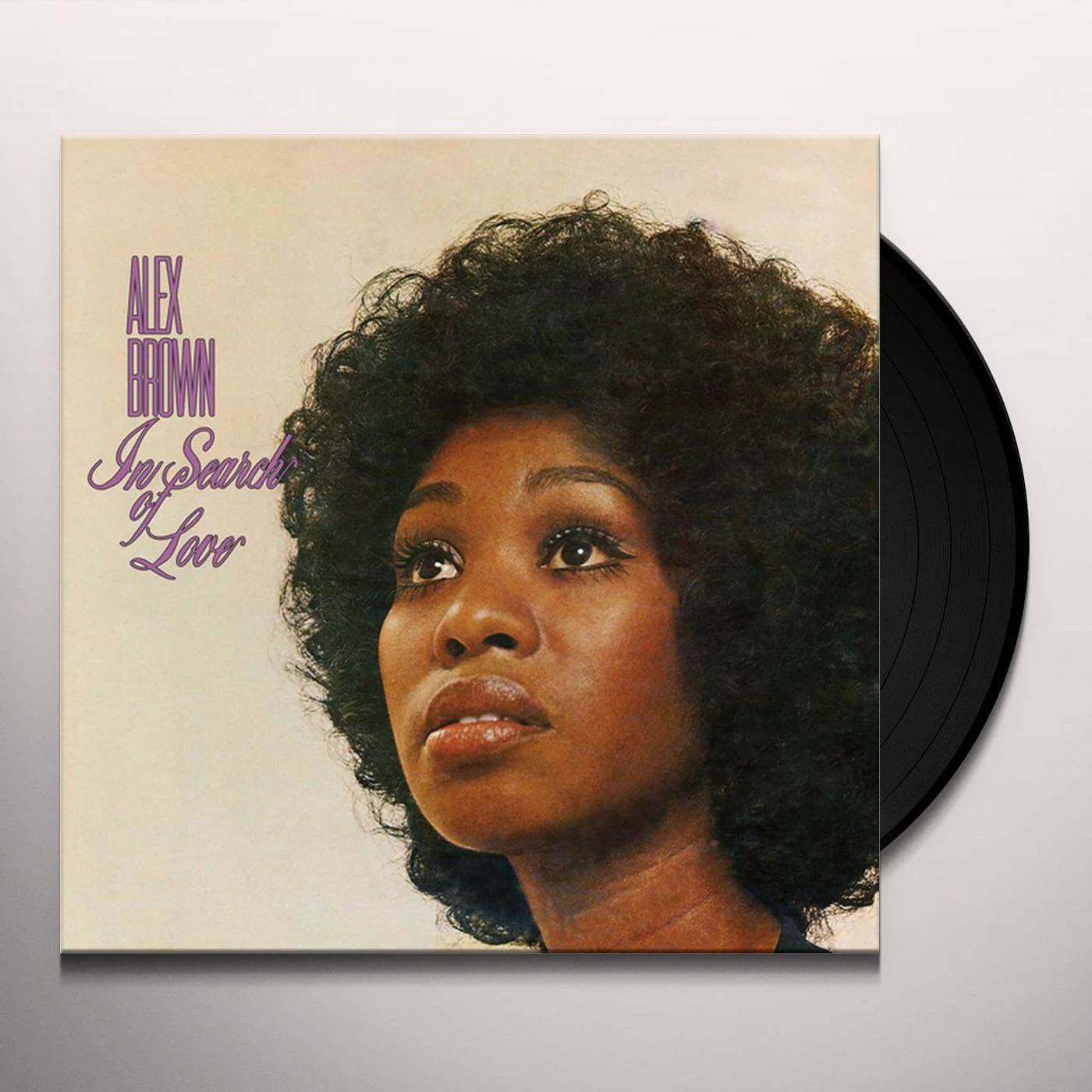 Alex Brown In Search Of Love Vinyl Record