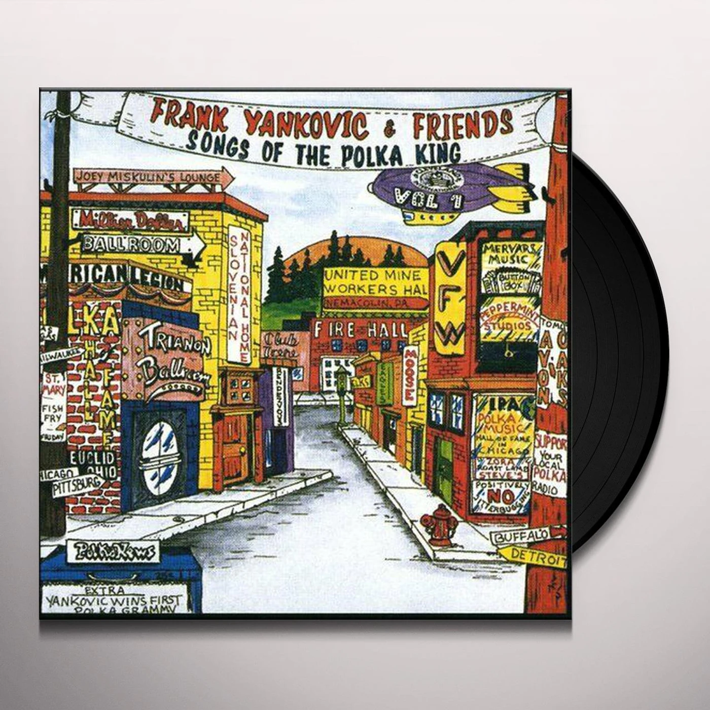 FRANK YANKOVIC & FRIENDS: SONGS OF THE POLKA KING (THE ULTIMATE COLLECTION) (2LP) Vinyl Record