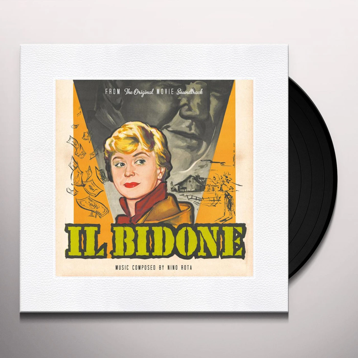 Nino Rota IL BIDONE (FELLINI'S THE SWINDLE) / Original Soundtrack Vinyl Record