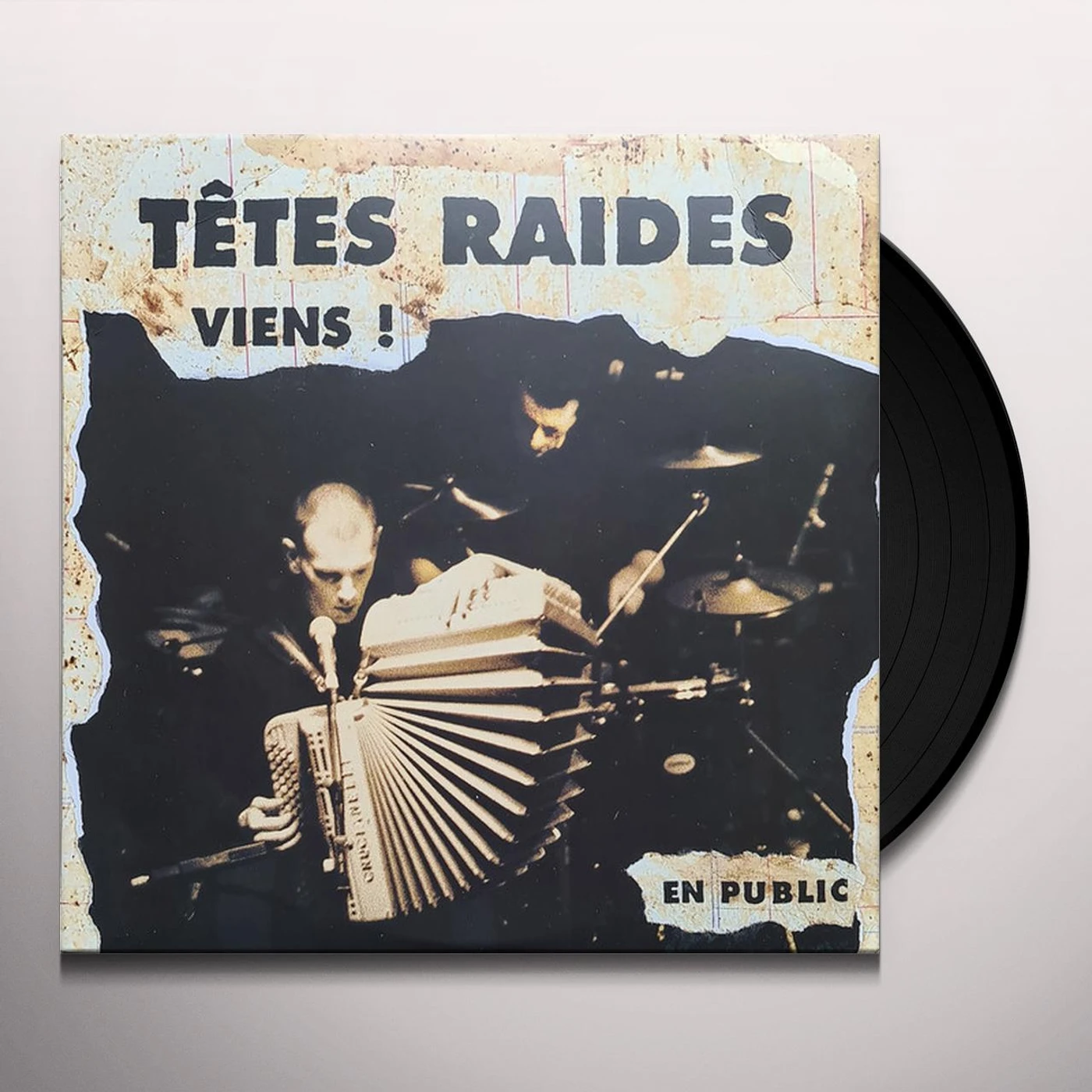 Tetes Raides VIENS (EN PUBLIC) Vinyl Record