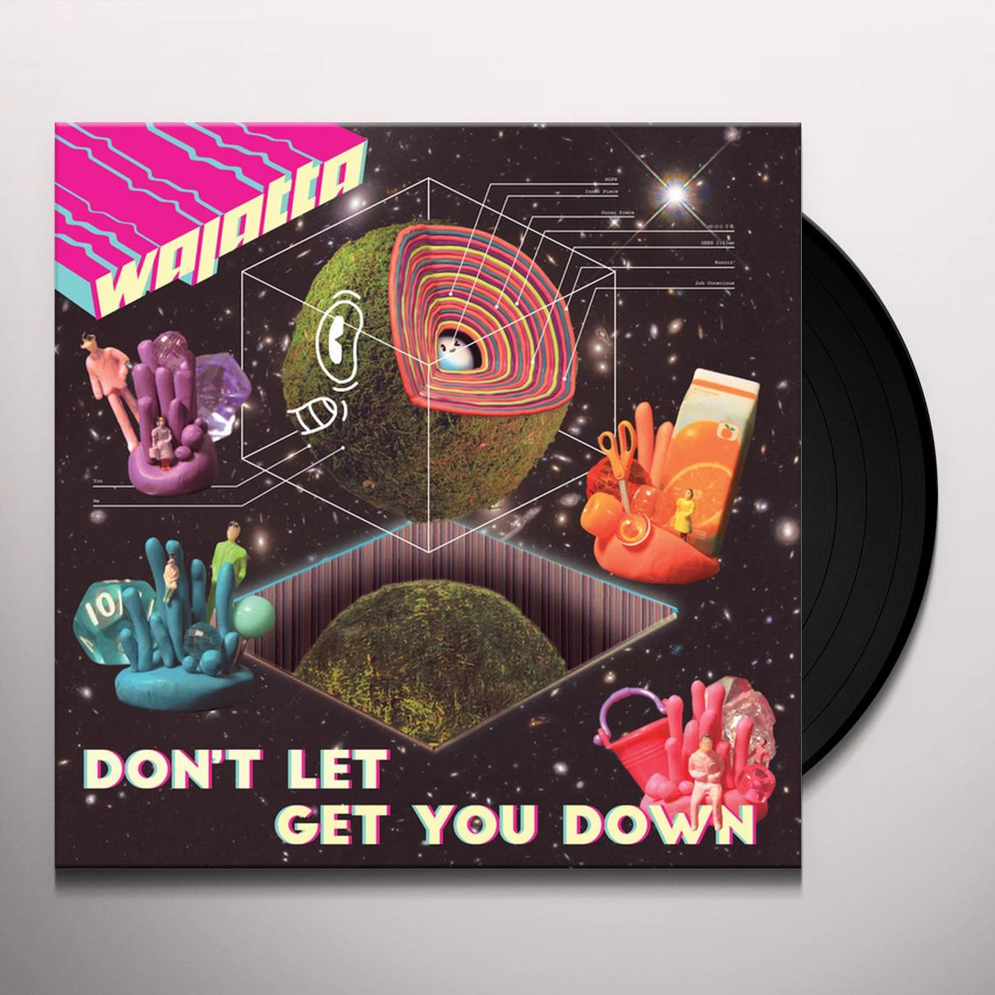 Wajatta DON'T LET GET YOU DOWN (2LP/5MM SPINE/DL CARD) Vinyl Record