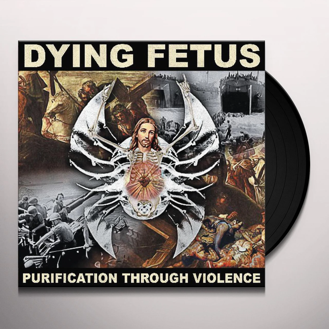 Dying Fetus PURIFICATION THROUGH VIOLENCE (25TH ANNIVERSARY/BONE WHITE VINYL) Vinyl Record