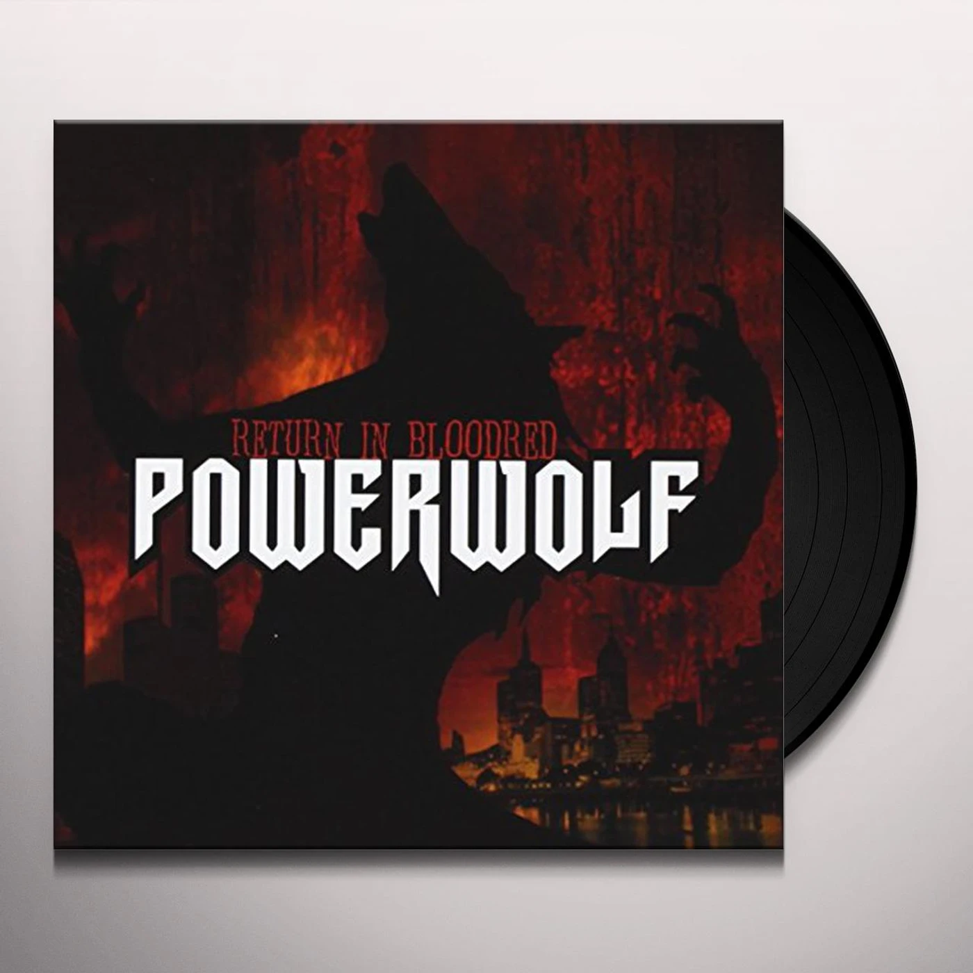 Powerwolf Return in Bloodred Vinyl Record