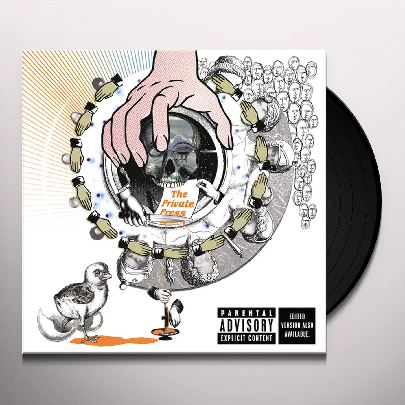 DJ Shadow PRIVATE PRESS Vinyl Record