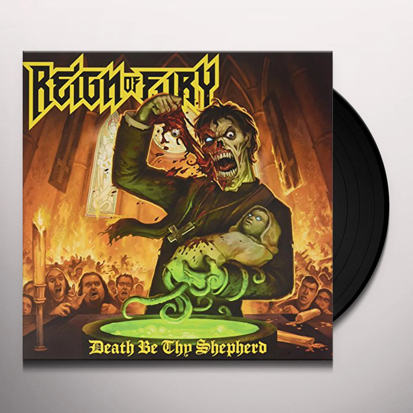Reign of Fury Death Be Thy Shepherd Vinyl Record
