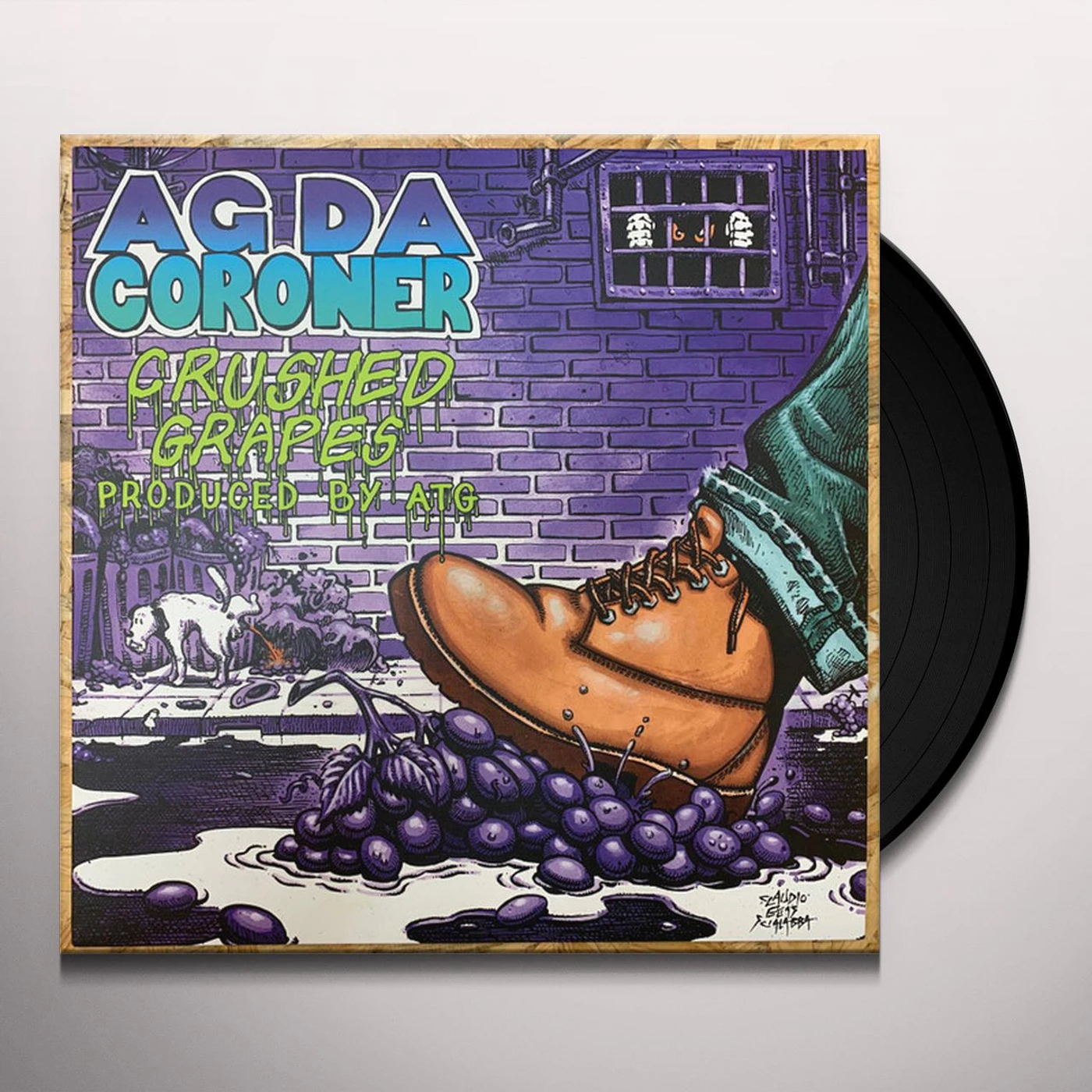 AG Da Coroner CRUSHED GRAPES Vinyl Record
