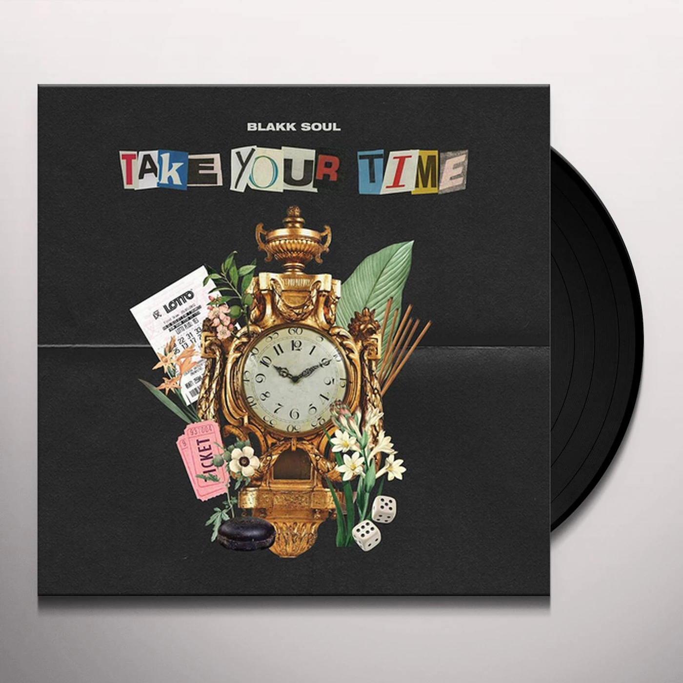 Blakk Soul Take Your Time Vinyl Record