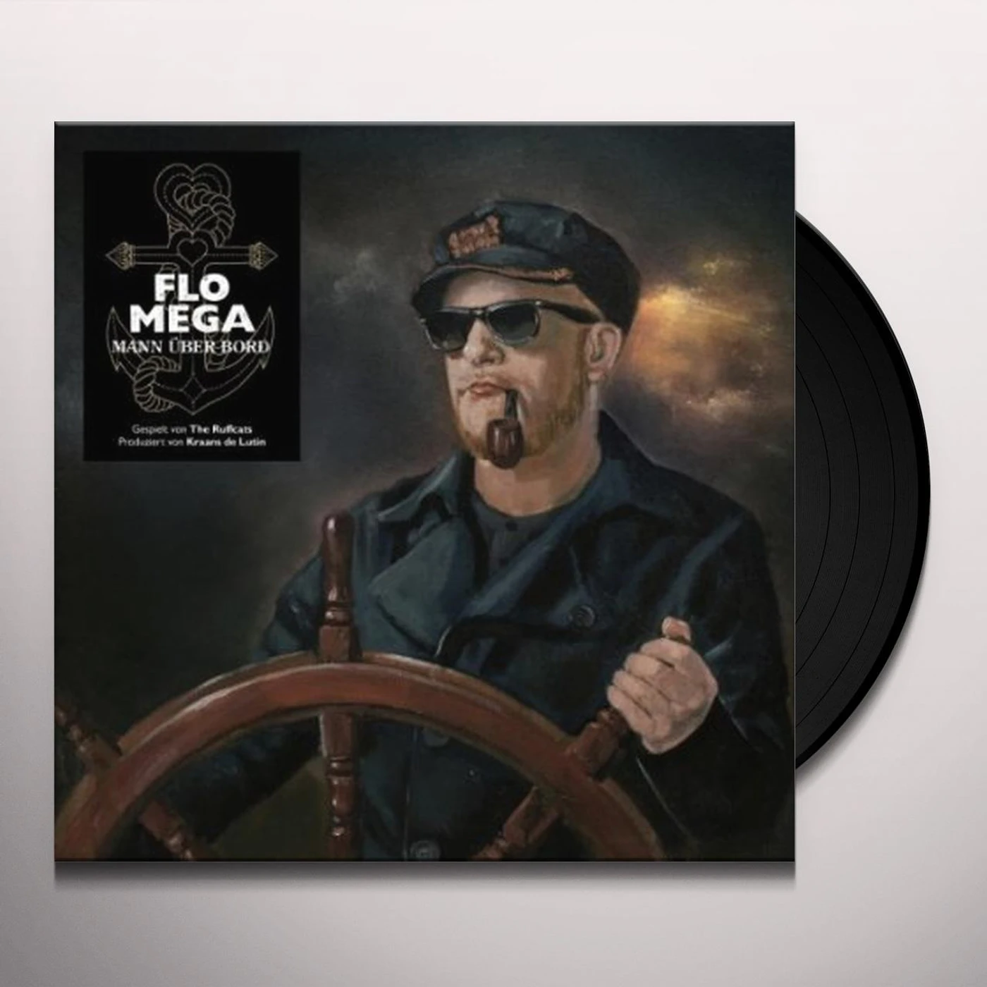 Flo Mega MANN UEBER BORD Vinyl Record